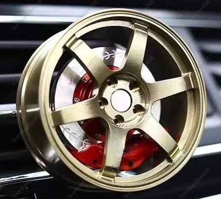 Car Air Freshener - Deodorante per Auto Modello Cerchione TE37,