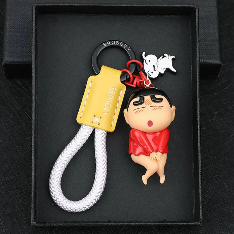 Car Accessories Japanese - Portachiavi con figurina adorabile di Crayon