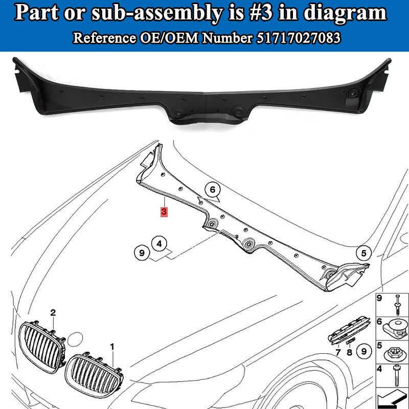 Car Wiper - 1 Set Parti Auto Parabrezza Anteriore