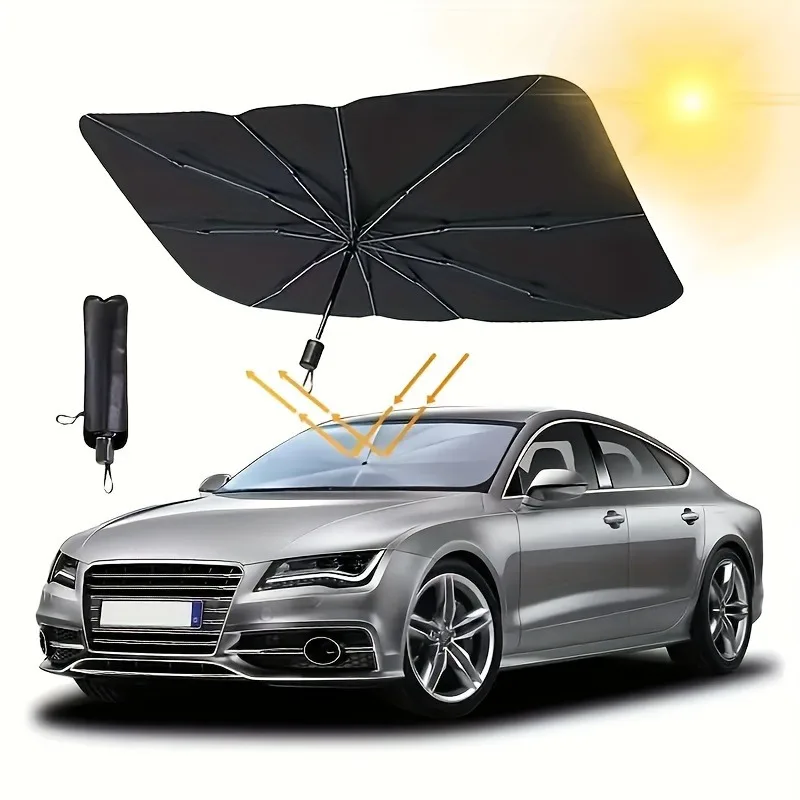 Windshield Sun Shade - Parasole per Auto, Protezione Solare per