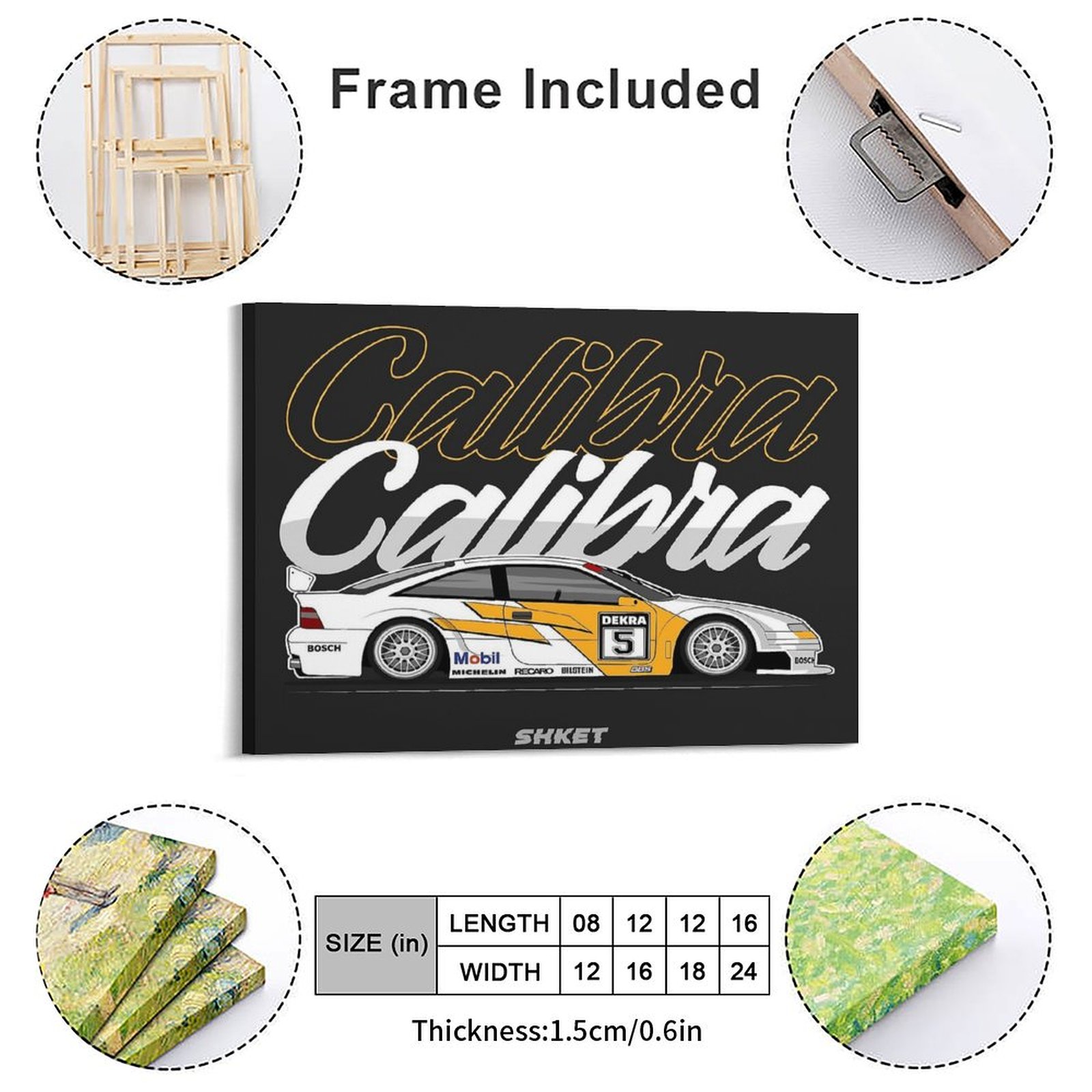 Opel Calibra Dtm Race Car Canv - Car Mirror recensione e prezzo
