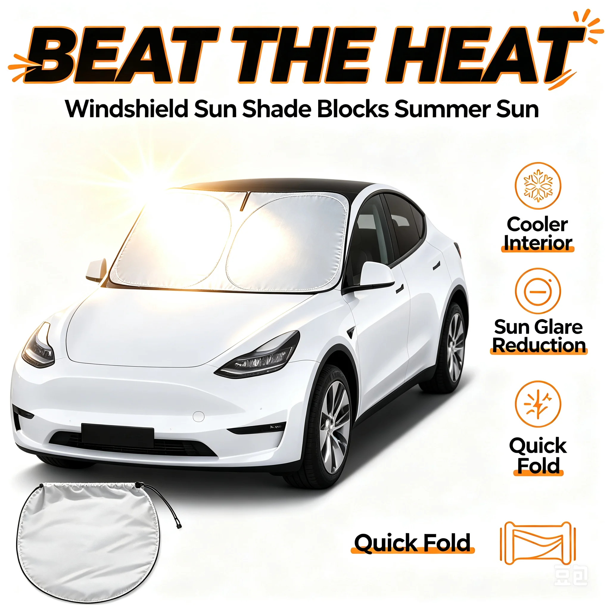 Parasole per Auto, Isolamento  - Windshield Sun Shade recensione e prezzo