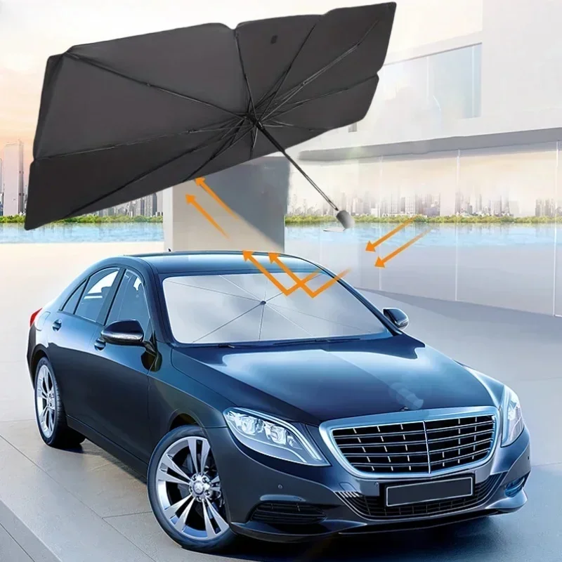 Parasole per Auto, Accessori A - Windshield Sun Shade recensione e prezzo