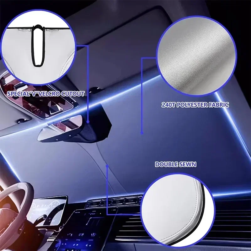 Parasole Pieghevole per Parabr - Windshield Sun Shade recensione e prezzo